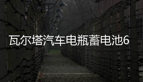 瓦尔塔汽车电瓶蓄电池65D23L适配斯巴力狮傲虎三菱戈蓝吉普指南