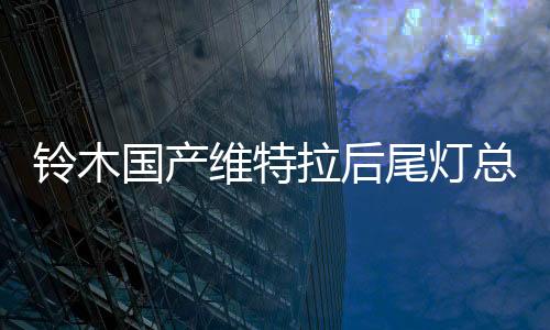 铃木国产维特拉后尾灯总成后大灯后组合灯后雾灯后倒车灯原厂正品
